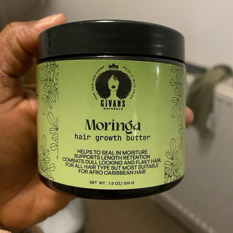 Moringa Hair Growth Butter With  Shea For  Haircare Hydrate Moisturizer