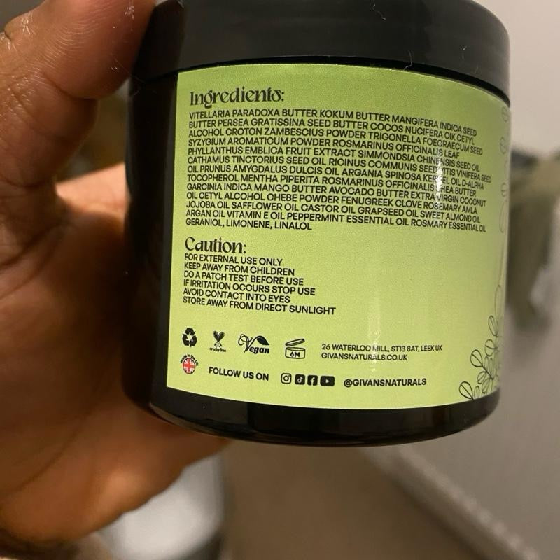 Moringa Hair Growth Butter With  Shea For  Haircare Hydrate Moisturizer