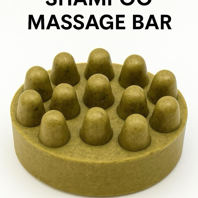 Ayurvedic Scalp Massage Shampoo Bar – Stimulates Growth & Reduces Hair Loss  Haircare Gentle Cleanser