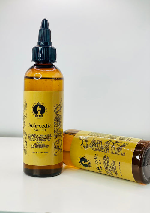 Herbal Ayurvedic Hair Growth Oil – Strengthen Roots & Stimulate Growth