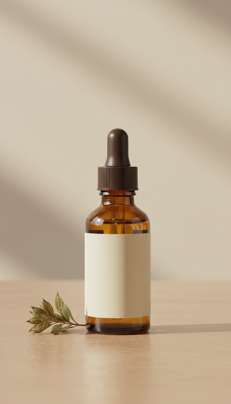 Herbal Daily Hair Serum Dropper